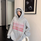 Embossed Logo Loose Hoodie YLS1024