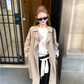 Belted Long Trench Coat DEM0012