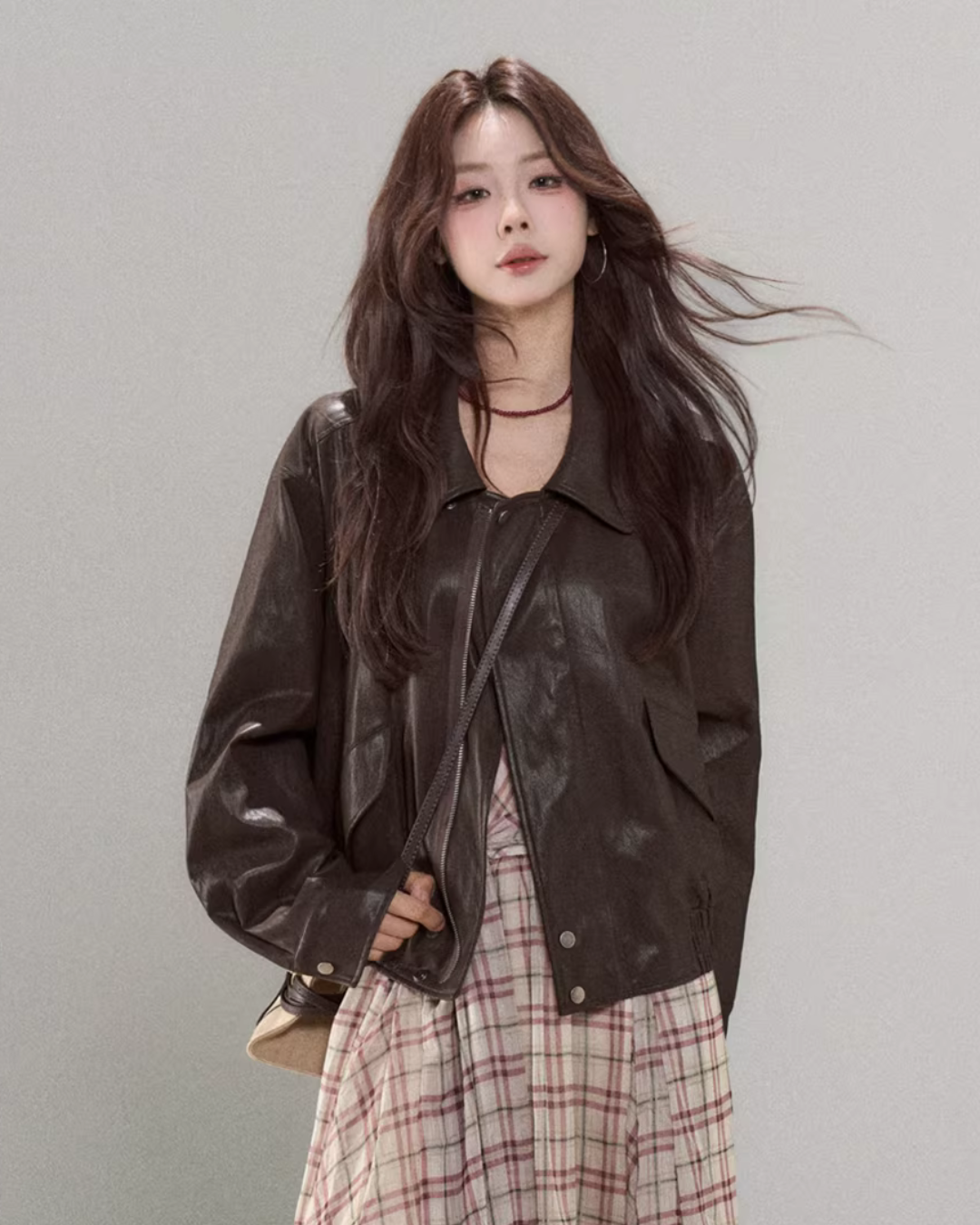 Brown High-End Leather Jacket WDB0014
