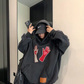 Graphic Oversized Sweatshirt Hoodie YLS1065