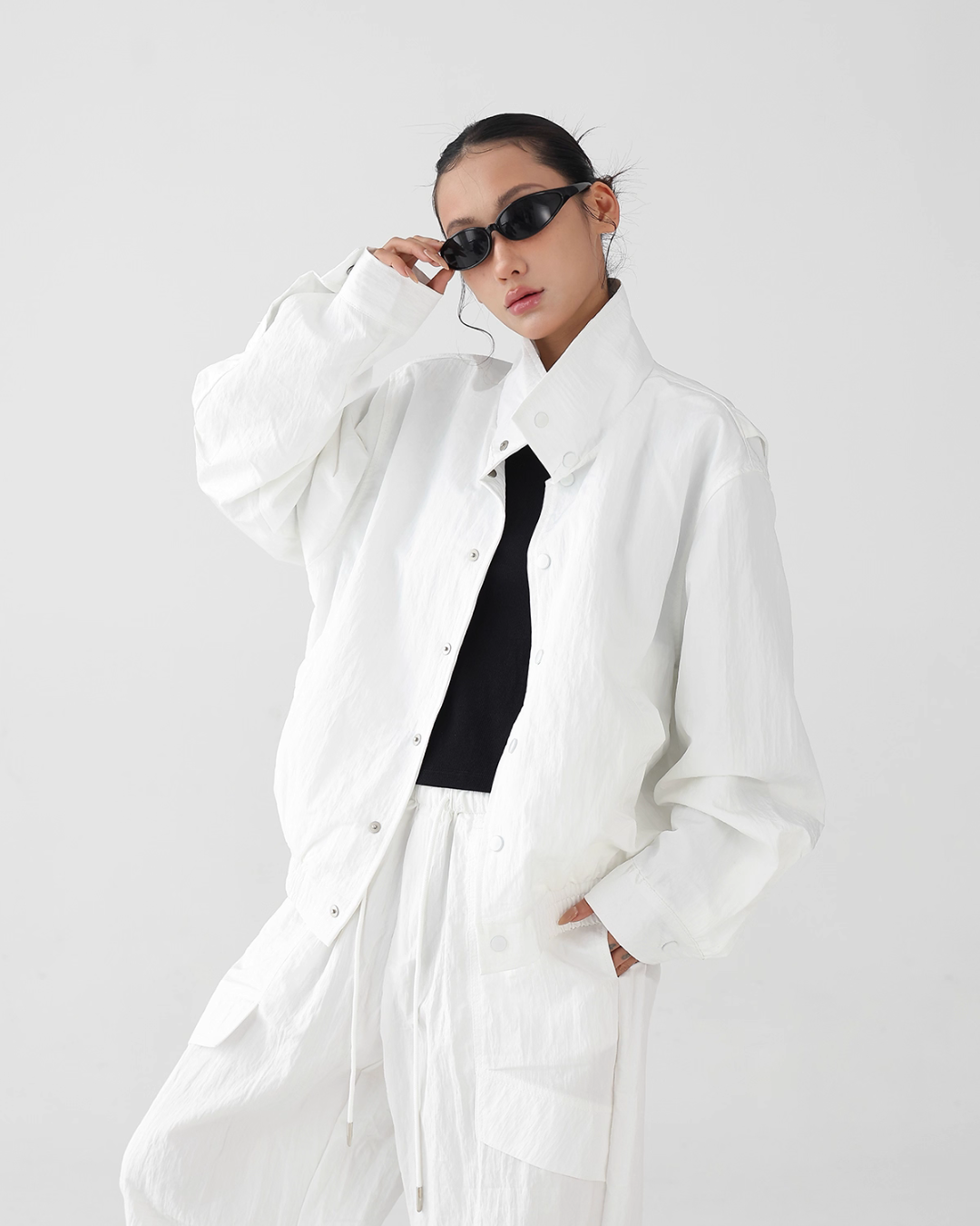Nylon Casual Jacket / Nylon Wide Pants  ACS0270