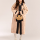Denim Shearling Casual Coat  ASG0050