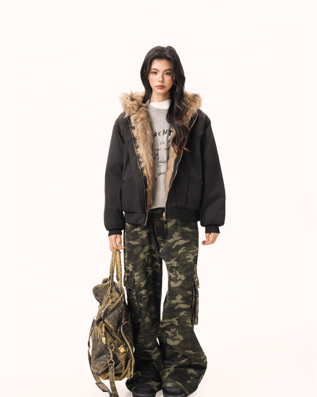 Reversible Fur Jacket BWA0005