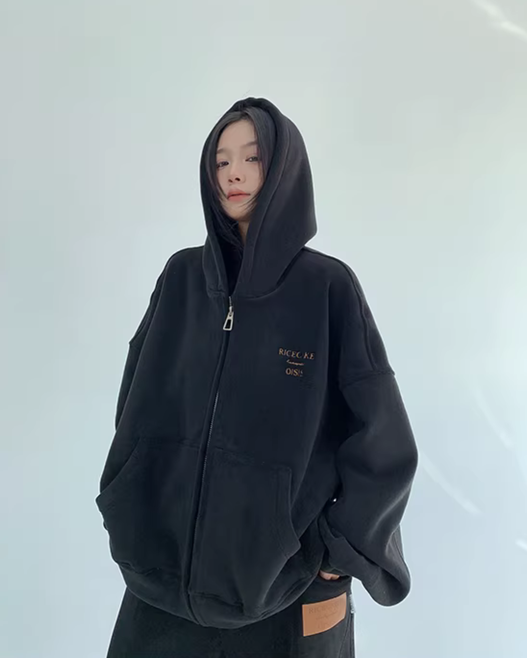 Fleece Zip-Up Hoodie / Fleece Wide Pants YLS1016