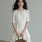 V-Neck Tiered Mini Dress VAS0201