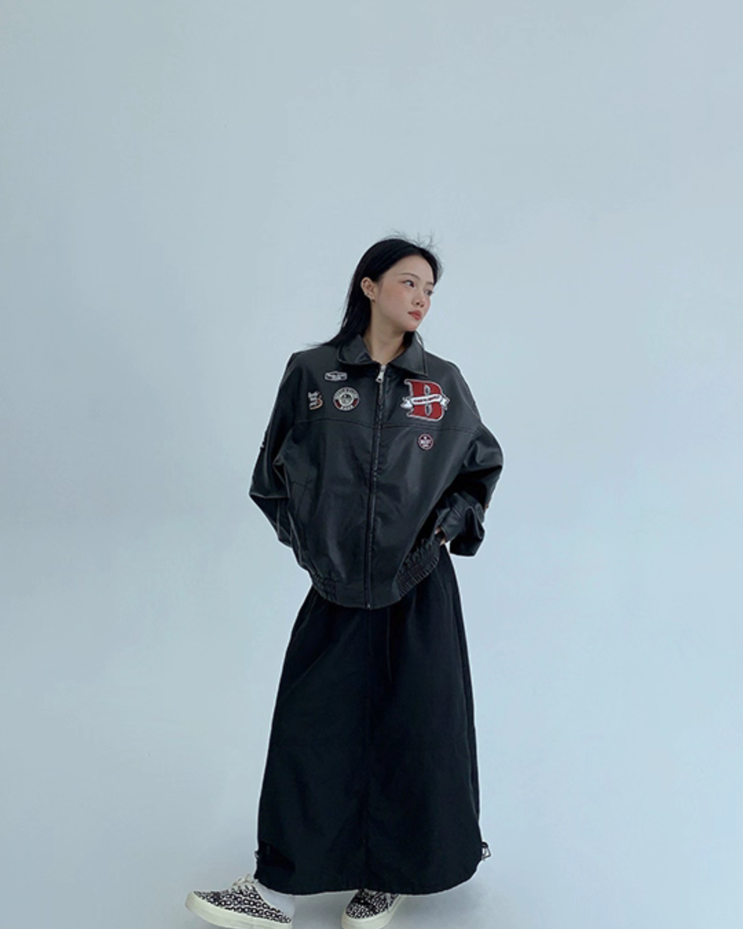 American Retro PU Leather Jacket YLS0895
