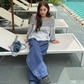 Off-Shoulder Sweatshirt Hoodie CYE0105