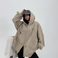 Double Zip Hooded Jacket YLS0803