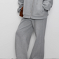 Loose Zip Hoodie / Loose Wide Pants JLC0011