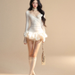 Race Hood Rose Mini Dress LAS0024