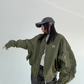 Zip Side Line MA-1 Blouson YLS0823
