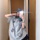 Butterfly Patch Short Sleeve T-Shirt YLS0836