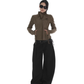 Suede Slim Short Jacket IMX0002