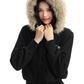 Fur Hood Camouflage Jacket BGS0016