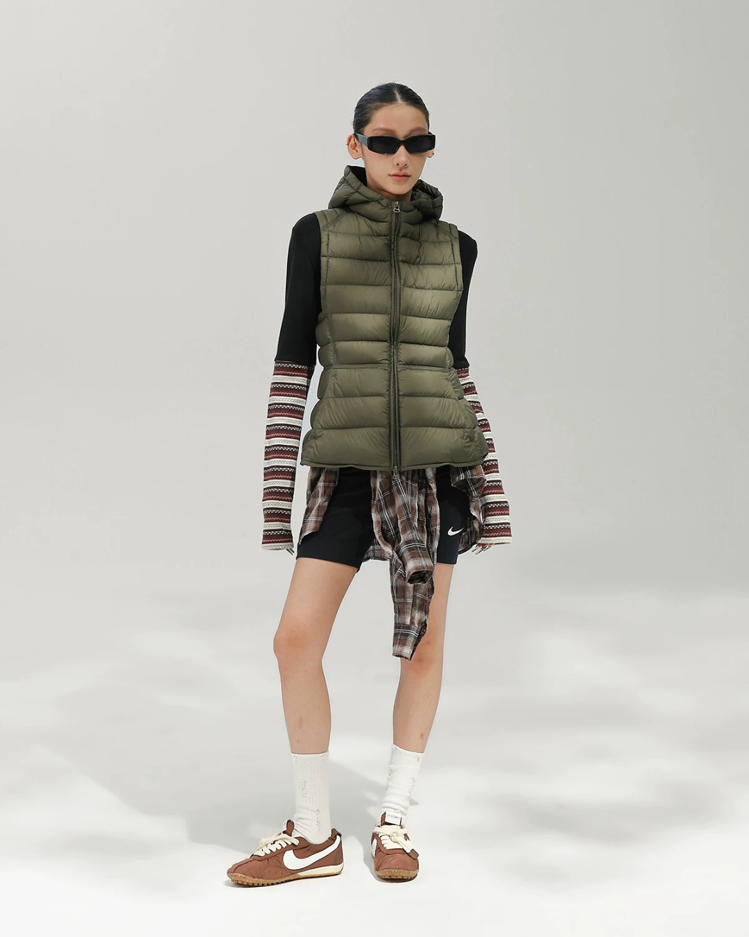 Hooded Down Vest ACS0380