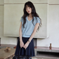 French Sleeve Knit Top SMS0027