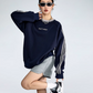 Vintage Striped Crew Neck Tops ICM0058