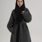 Scarf Design Long Wool Coat SRS0409