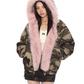Reversible Pink Fur Jacket BGS0004