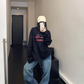 Bicolor Logo Long Sleeve Top YLS0801