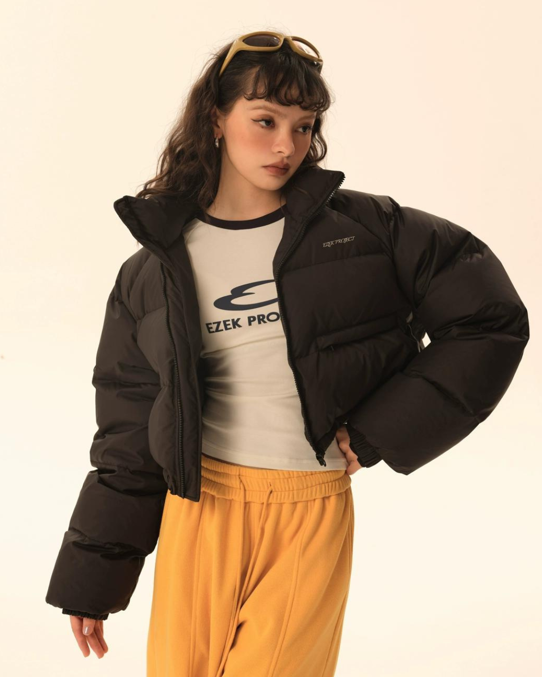 Basic Short Length Down Jacket EZK0039