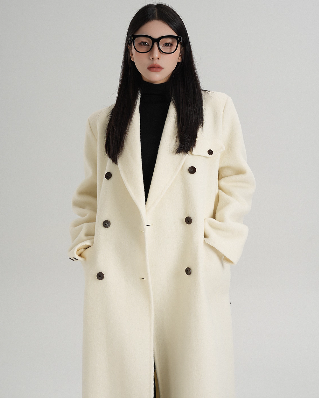 Premium Wool Long Coat SRS0378