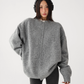 Round-Neck Pullover Knit / Scarf ACS0312