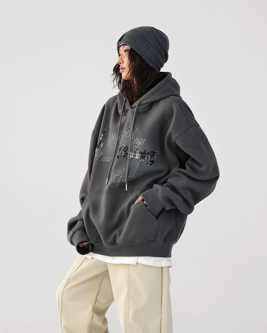 Vintage Logo Sweatshirt Hoodie ACS0345