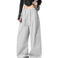 Color Contrast Stitch Sweat Pants ICM0105