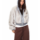 Fur Docking Zip Hoodie BLB0032