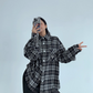 Oversized Check Shirt YLS0900