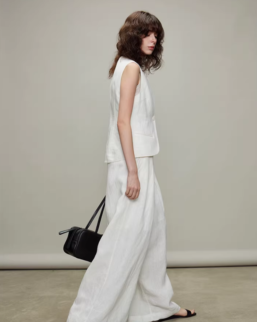 Linen Long-Sleeve Shirt / Casual Pants TEO0003