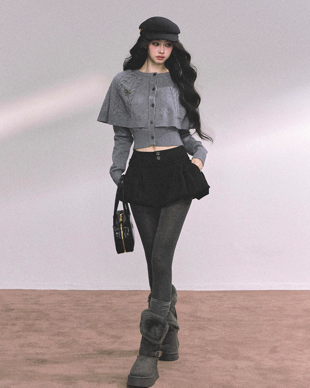 Cape Long Sleeve Knit LAS0047
