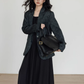 Linen Oversized Casual Jacket/Wide Pants VAS0181