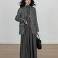 Half-Turtleneck Long Dress VAS0185