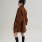 Mid Length Wool Coat  SRS0373