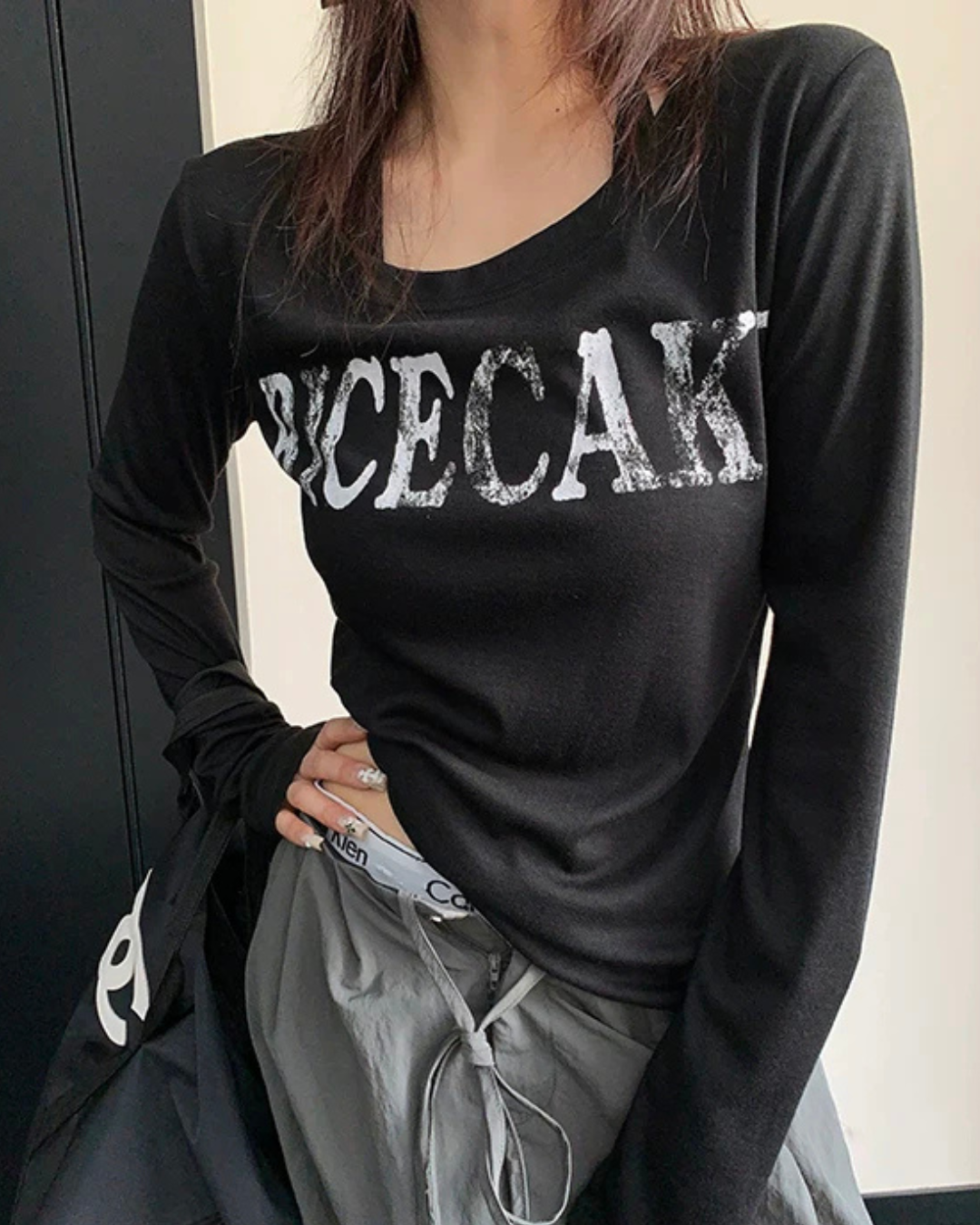Slim Fit Round Neck Long Sleeve YLS1027
