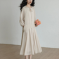 Feminine Tiered Long Dress VAS0197