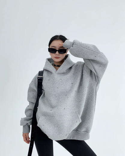 Pearl Bijou Sweat Hoodie YLS0503