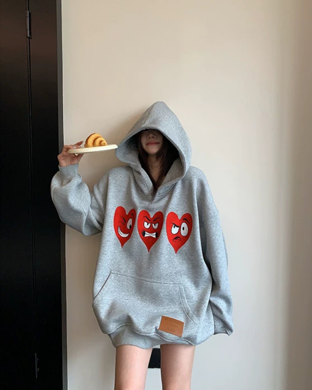 Heart Cartoon Hoodie YLS1073