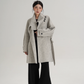 Stand Collar Wool Coat SRS0364