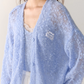 Loose Silhouette Knit Cardigan / Knit Camisole ASG0013