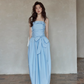 West Ribbon Cotton Dress SMS0003