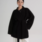 Stand Collar Mid-Length Coat SRS0355