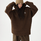 Wool Knit Hoodie Pullover ACS0317