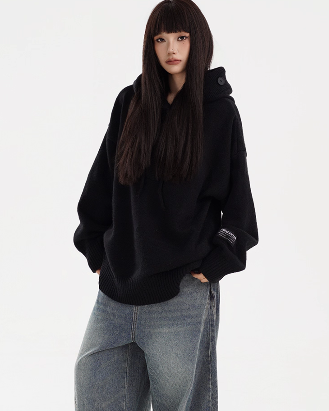 Hooded Knit Hoodie FEC0005