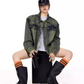 Loose Silhouette Denim Jacket ICM0091