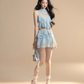 Chiffon Ruffle Tops / Chiffon Skirts LAS0019