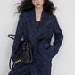 Linen Oversized Casual Jacket/Wide Pants VAS0181