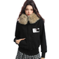 Fur Collar Puppy Short Jacket BGS0024